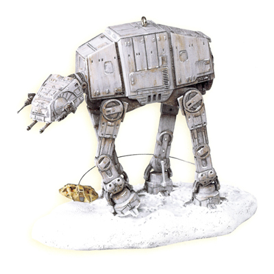 Imperial AT-AT and Rebel Snowspeeder